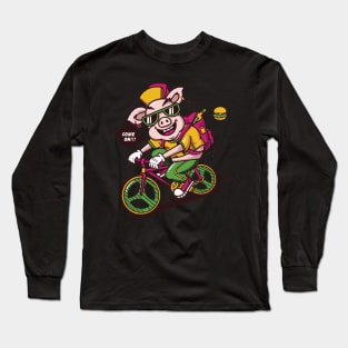 Chinese Zodiac Pig Long Sleeve T-Shirt